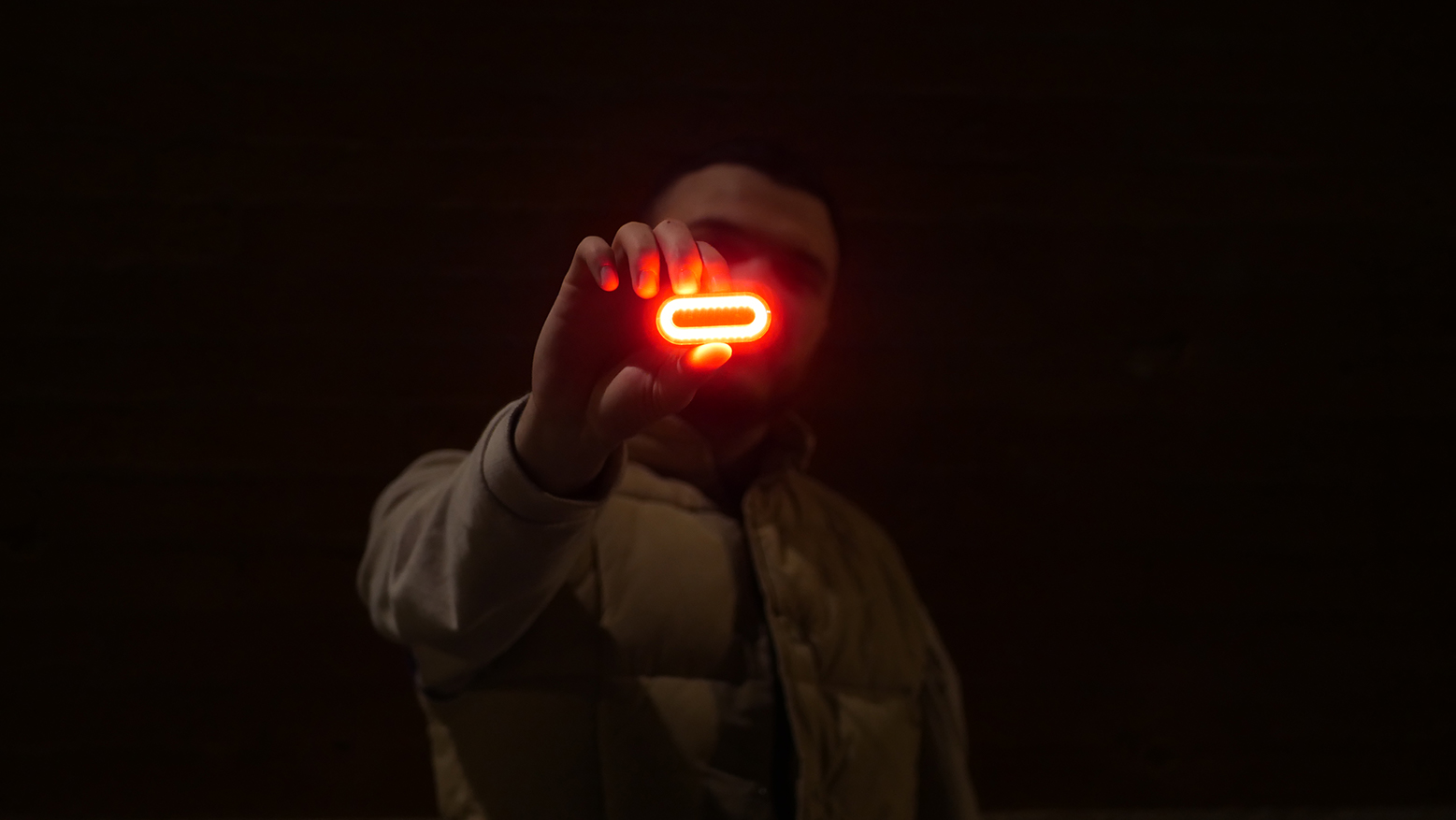 led rouge cycliste nomadled