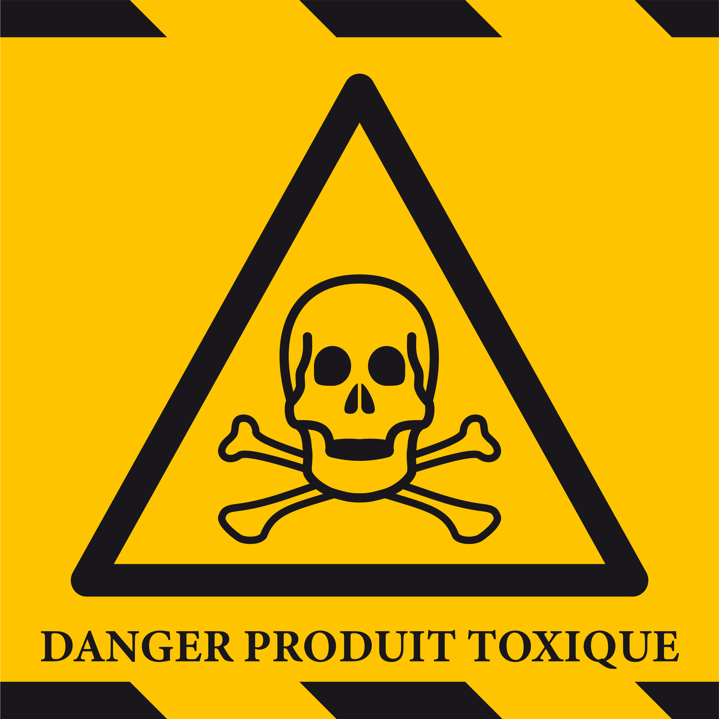 Adhéif Sol - Danger Toxique