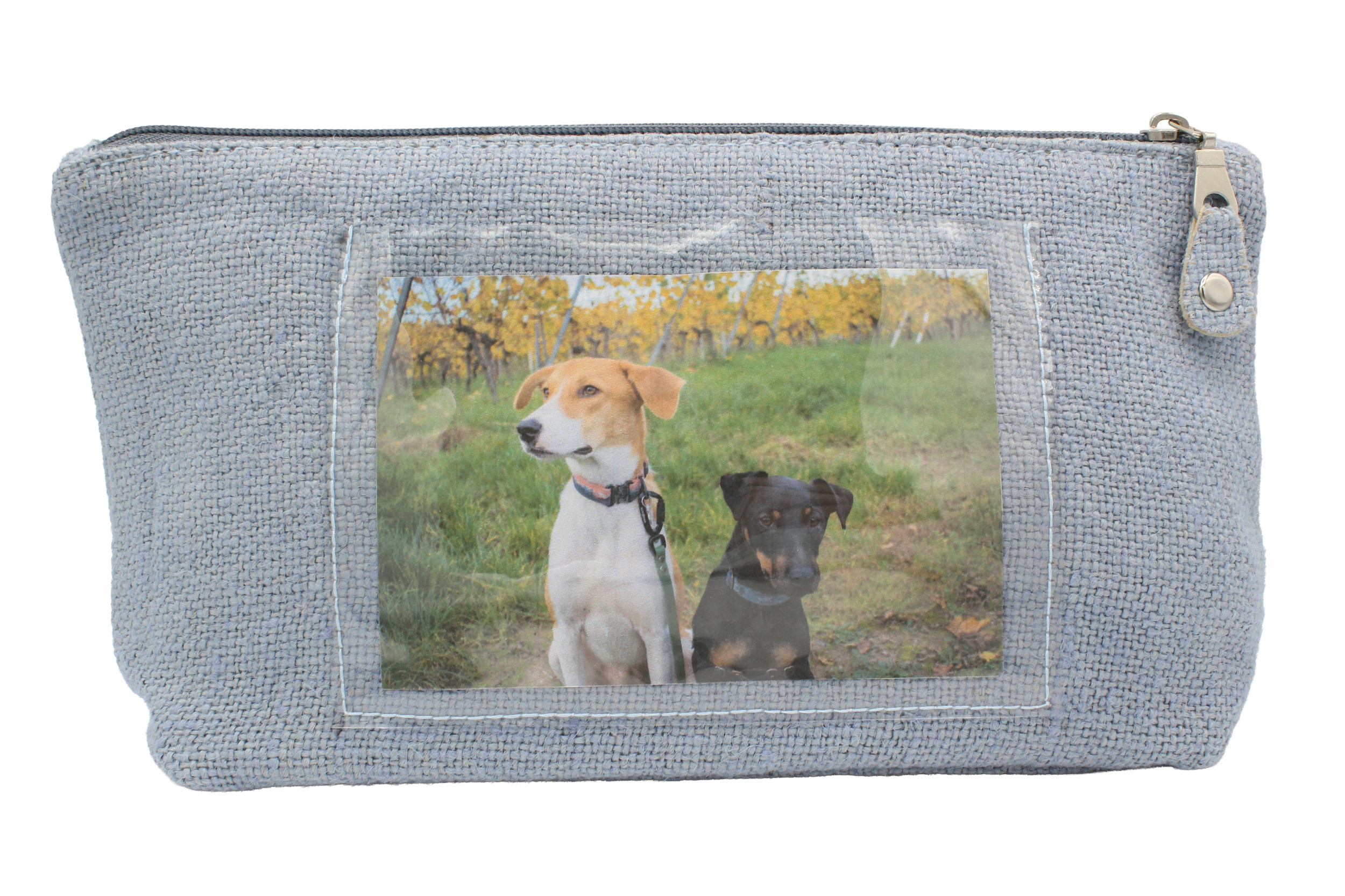 Pochette photo gris