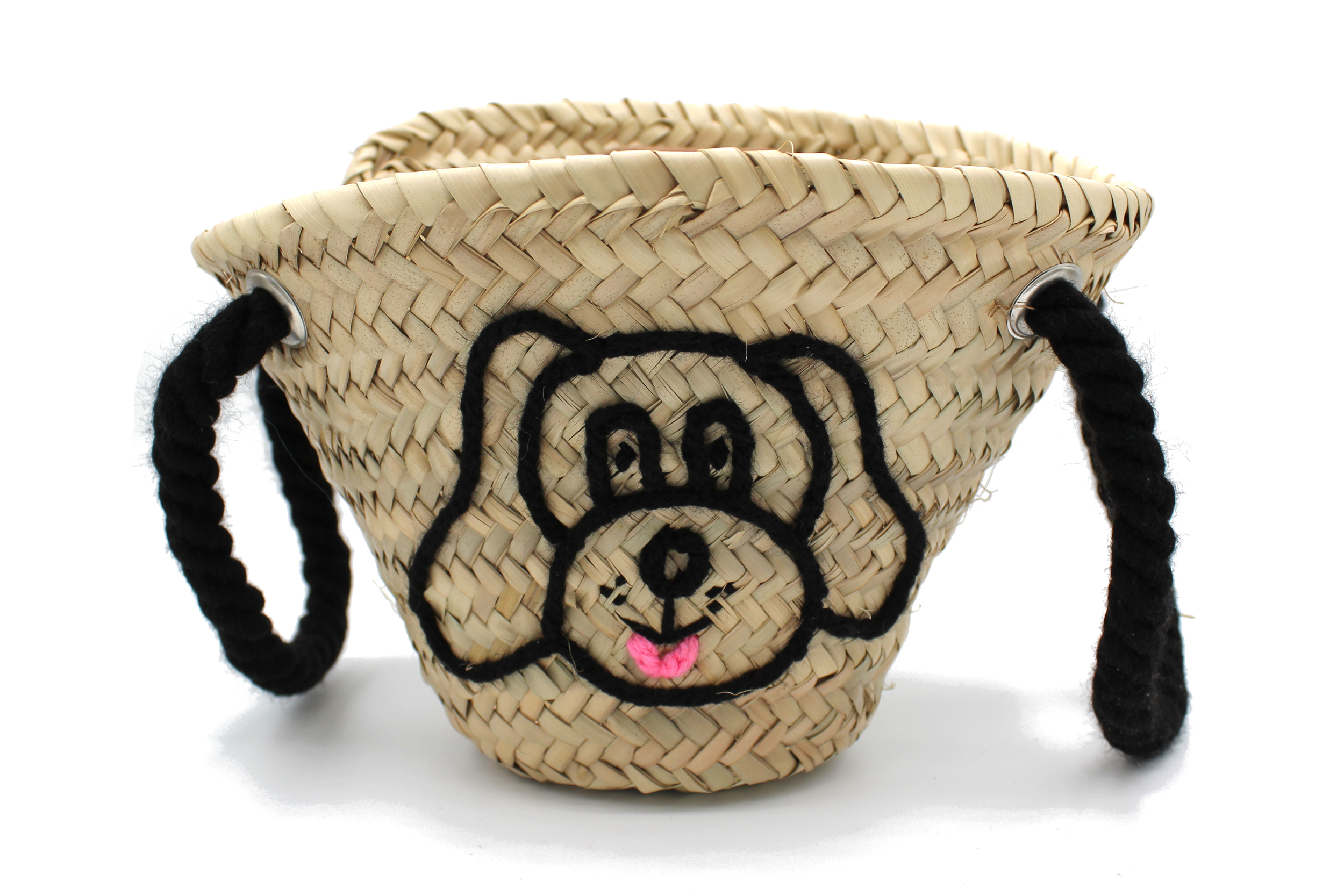 Tete de chien noire
