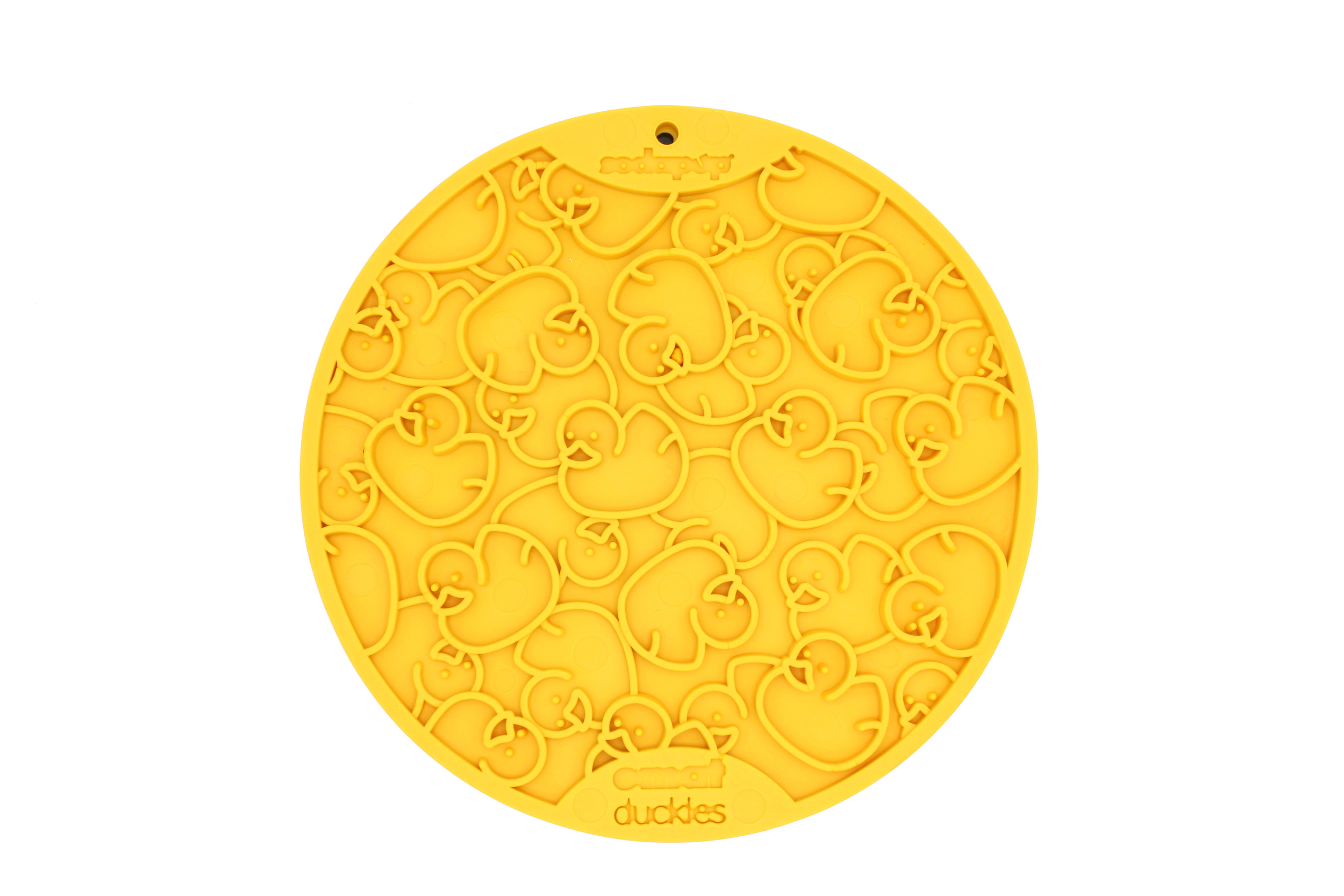 Tapis canard jaune