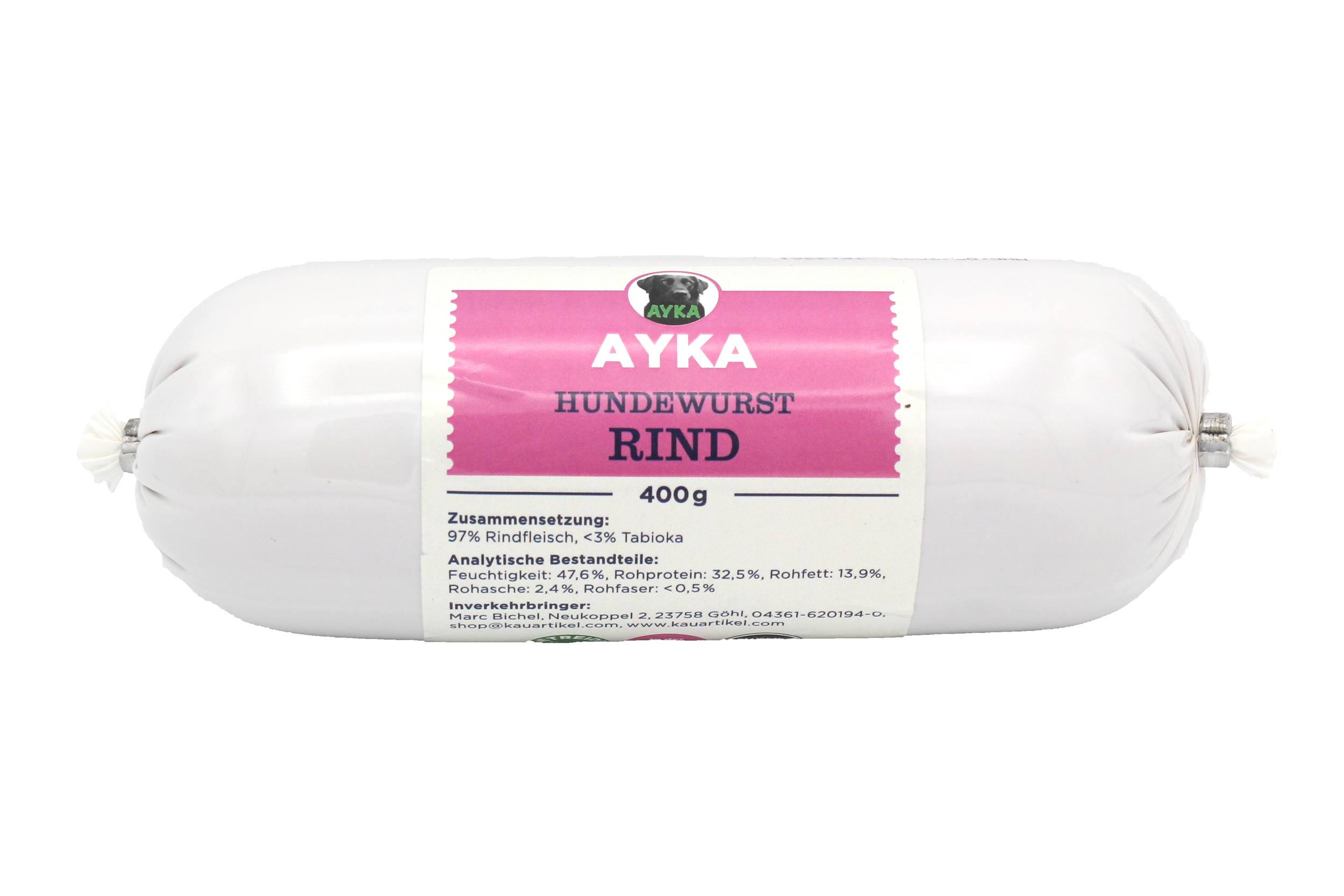 Saucisse boeuf 400g