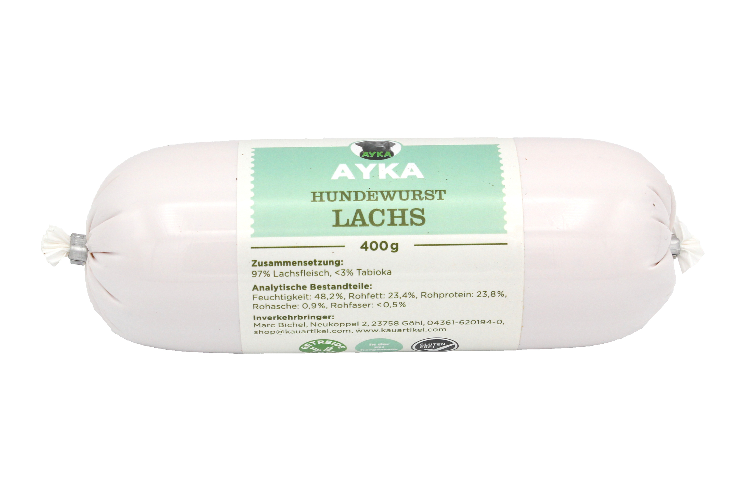 Saucisse saumon 400g
