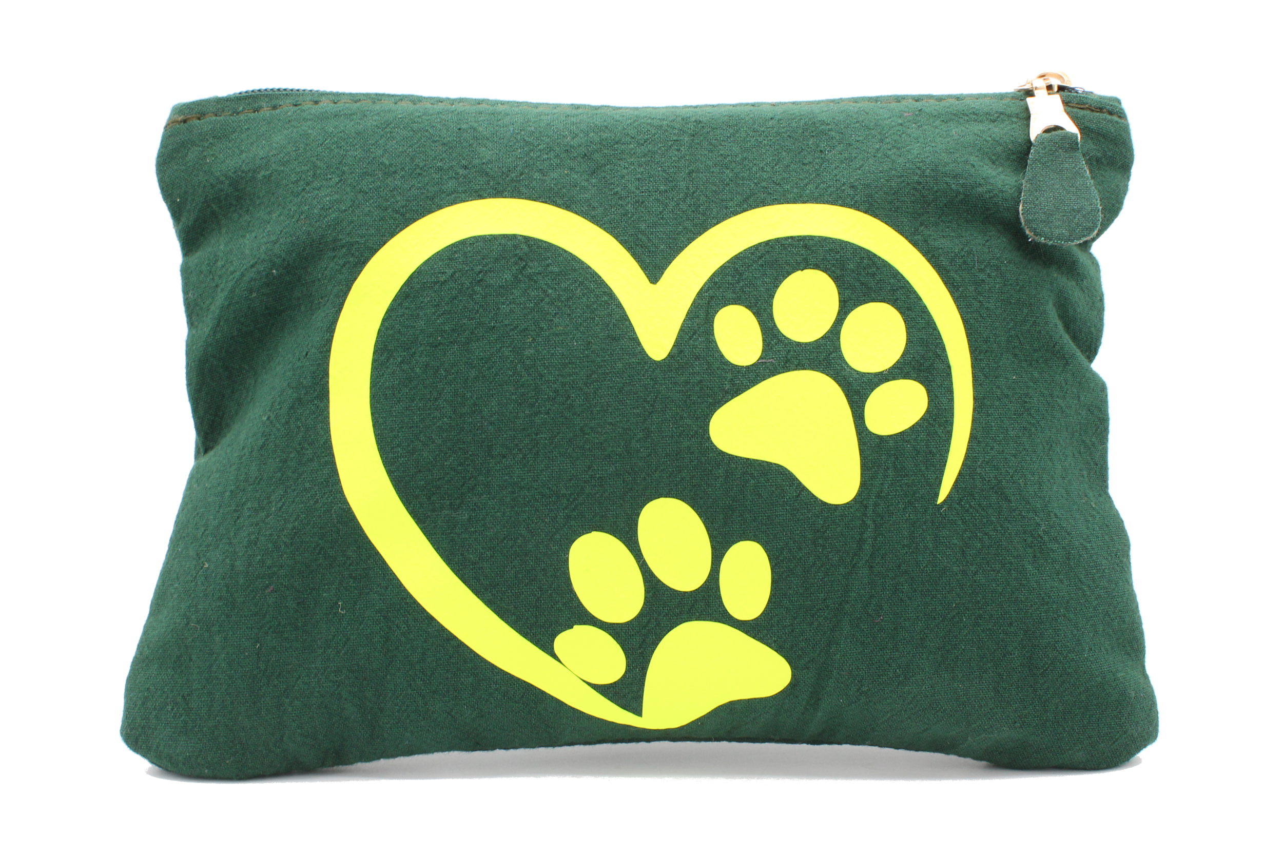 Pochette vert foncé