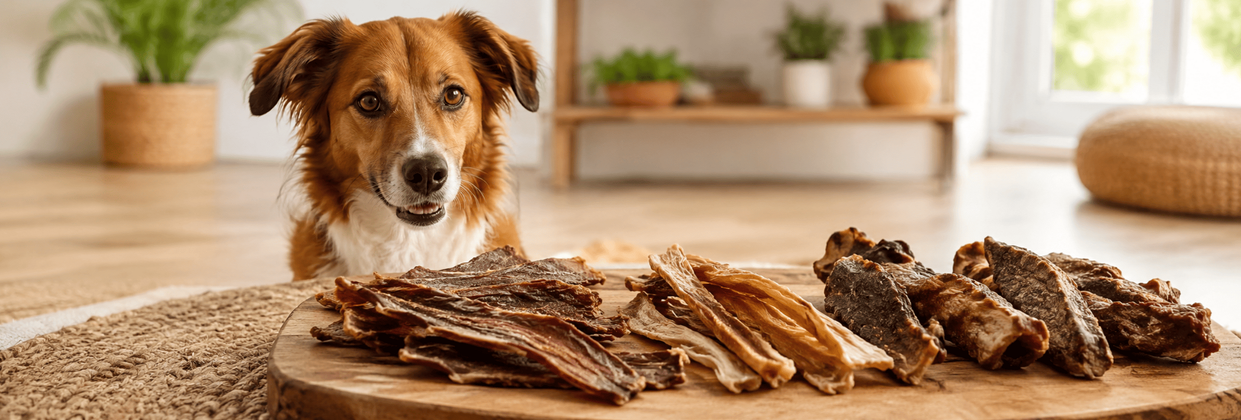 Friandise à base de boeuf séchés pour chien naturel | Lucky Dog délices