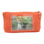 Pochette photo orange