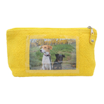 Pochette photo jaune