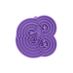 Plateau grenouille violet