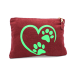 Pochette bordeaux