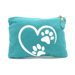 Pochette turquoise