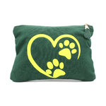 Pochette vert foncé