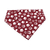 Bandana bordeaux