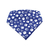 Bandana bleu roi