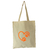 Tote bag orange fluo