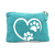 Pochette turquoise
