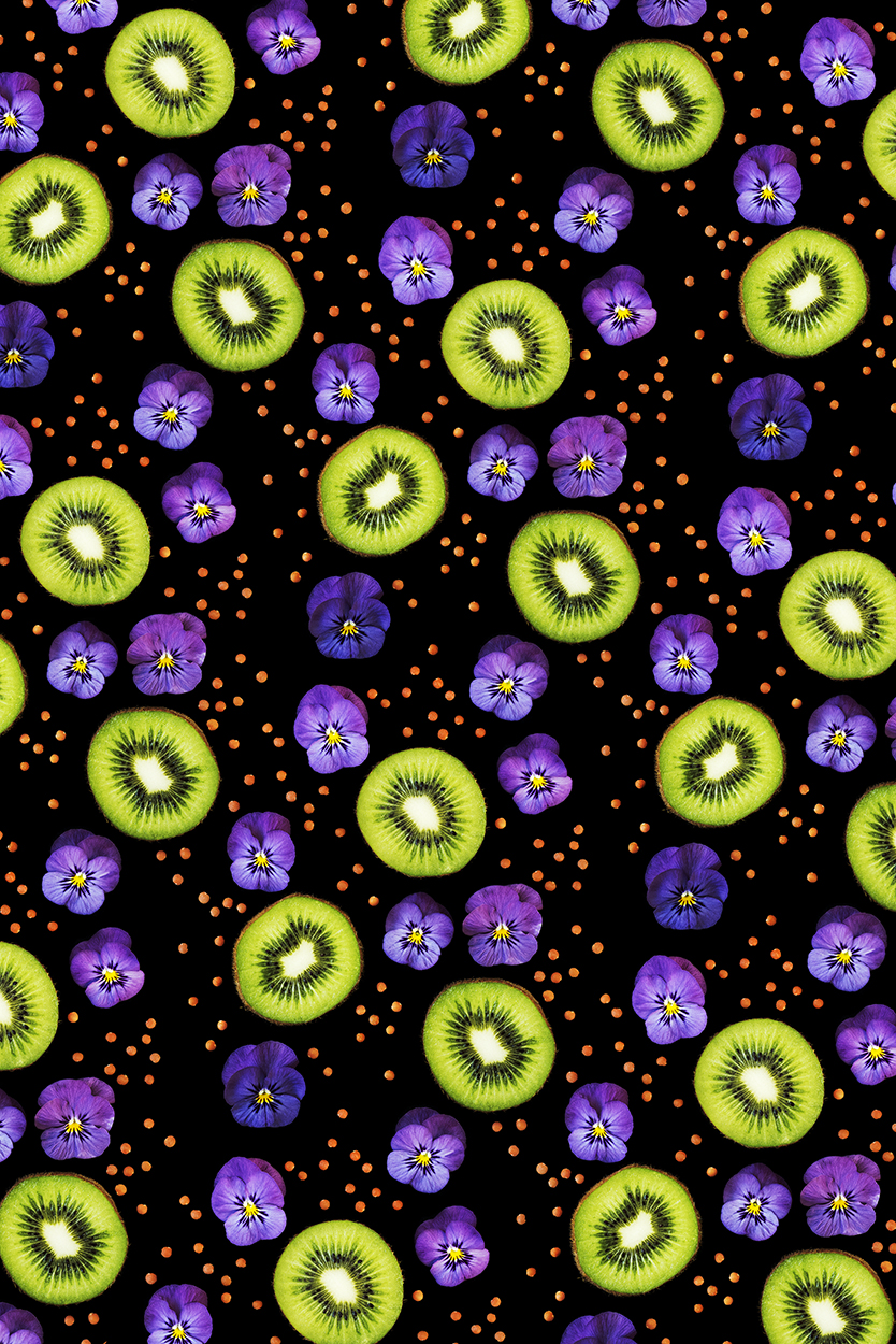 kiwi pensee lentilles