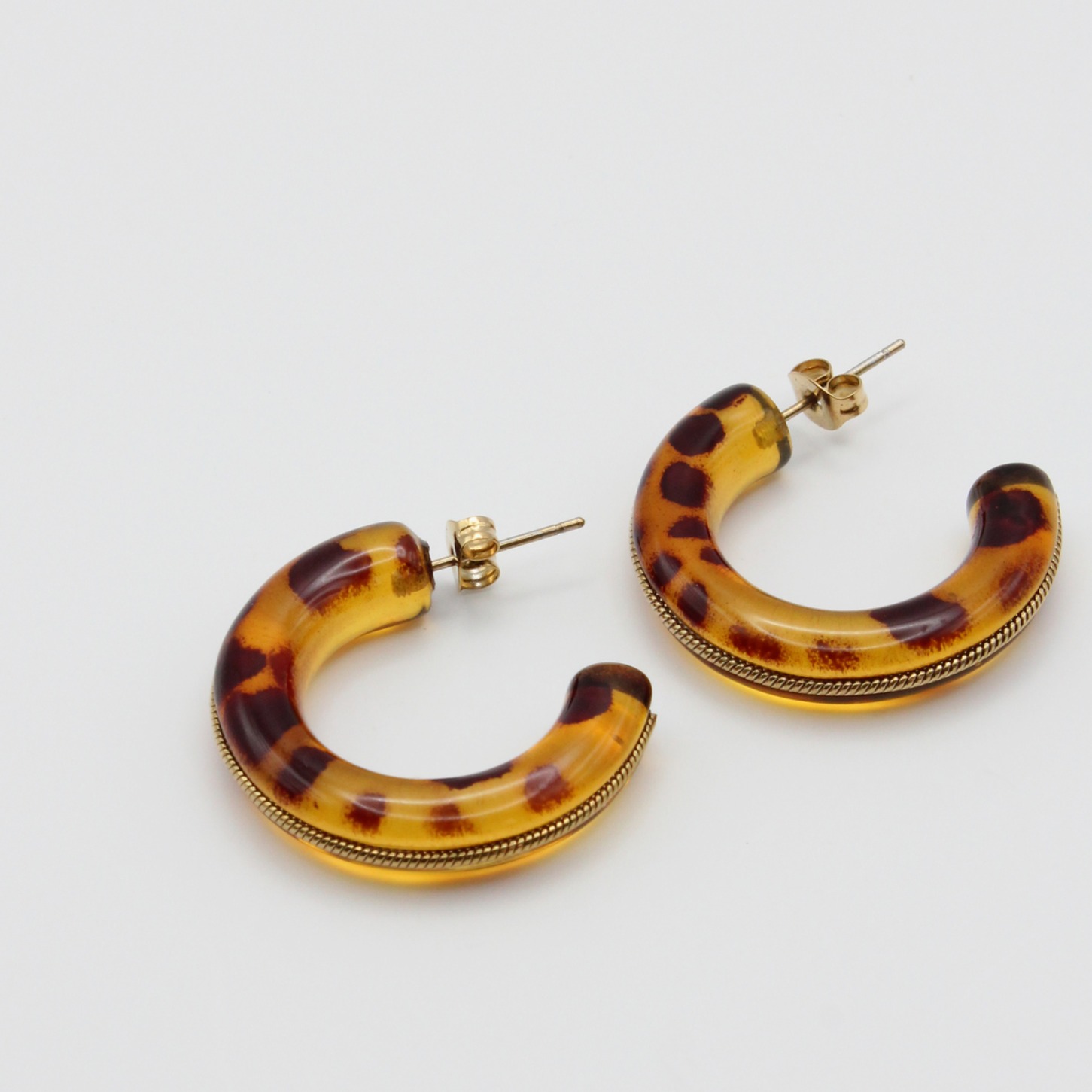 boucles doreilles créoles acier inoxydable doré Isa