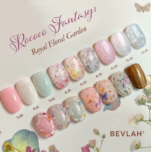 Collection Rococo vernis semi permanent