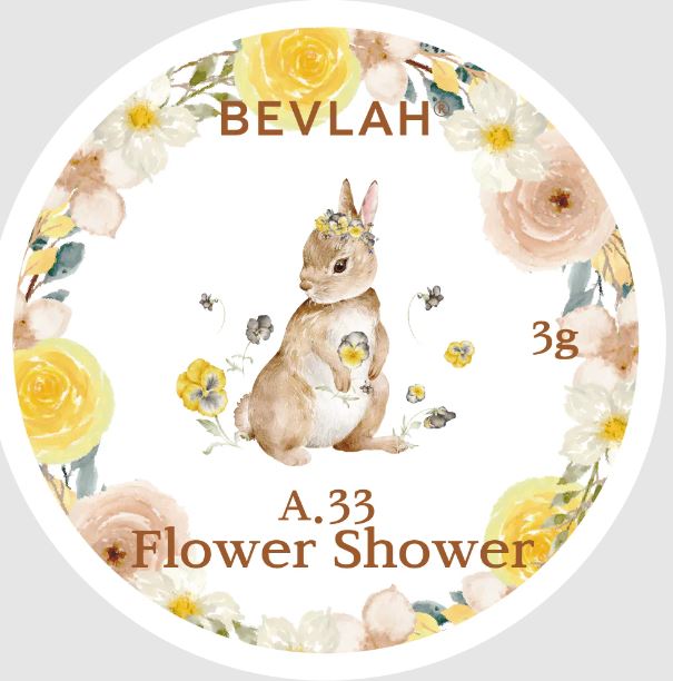 Rococo Fantasy Bevlah gel fleuri semi permanent