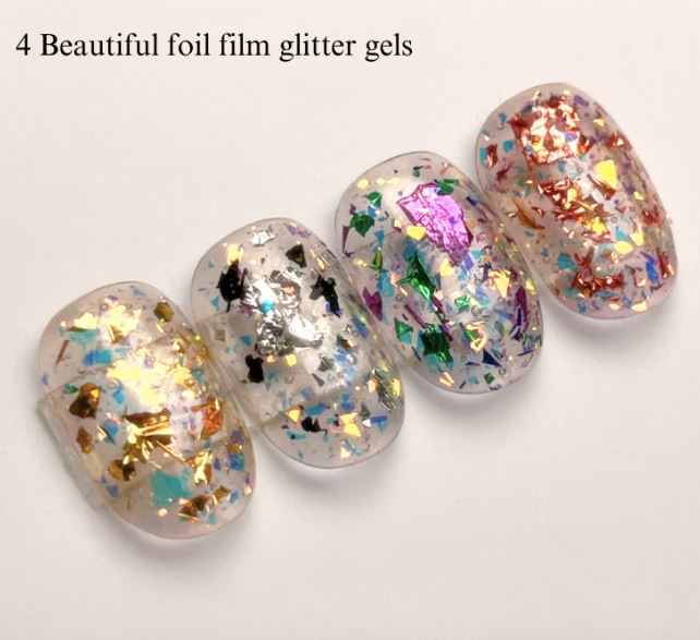Collection mui gel semi permanent nails art
