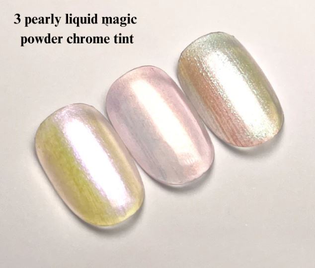 Collection de vernis semi permanent chromé pour nail art