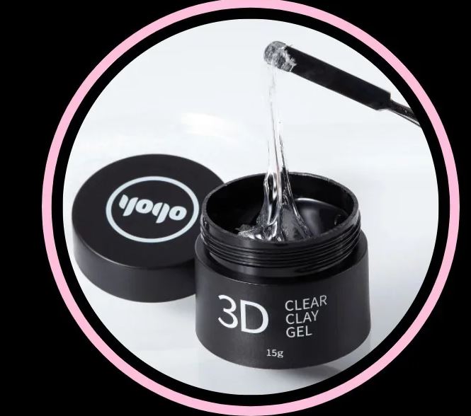gel nail art 3D vernis et gels semi permanent