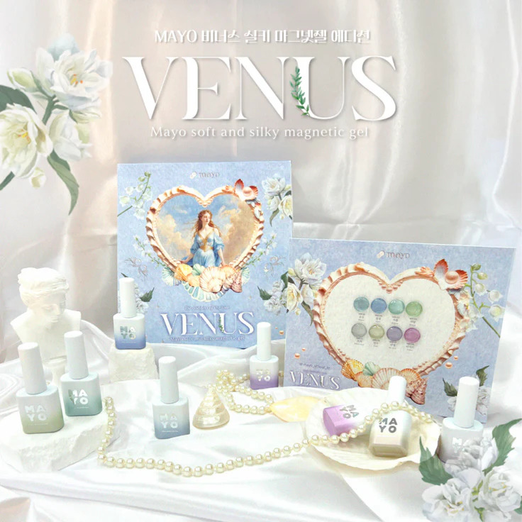 mayo-venus-collection-vernis semi permanent cate eye soie coréen