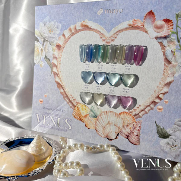 Collection Venus de Mayo cat eye effet soie vernis coréen