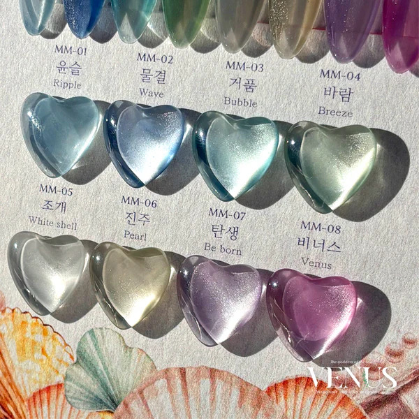 Vernis et gels coréen collection Venus de Mayo