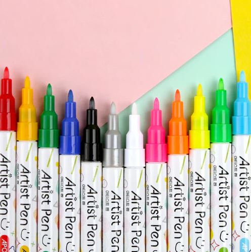 Jello jello pen colors nail art coréen