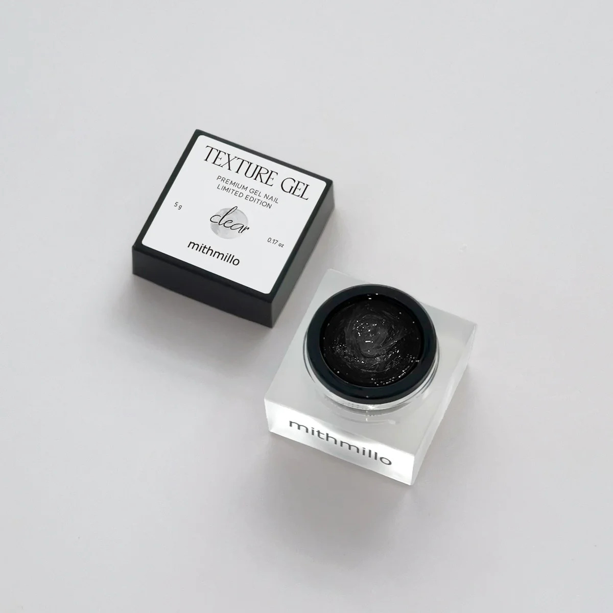 textured gel mithmillo edition limitée pour nail art chromés