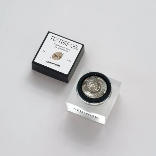 Gel textured mithmillo pour nail art texturés et chromés