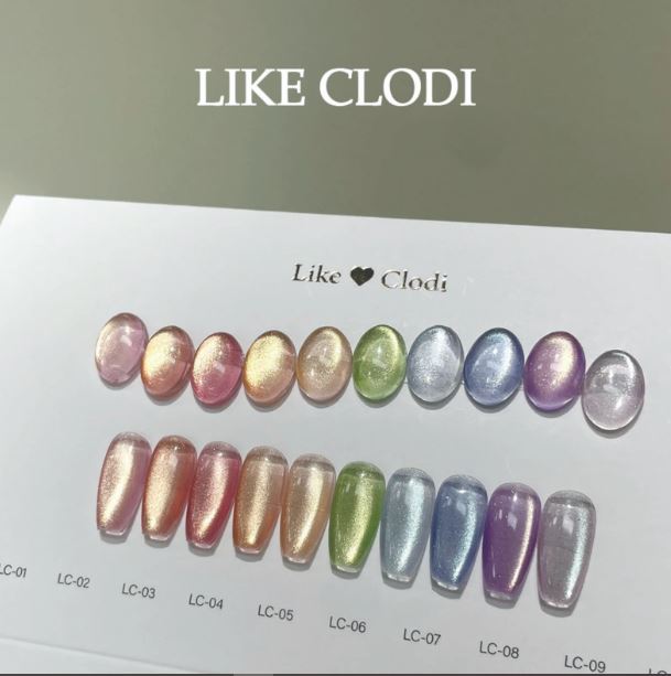 Like Clodi vernis semi permanent cat eye coréen