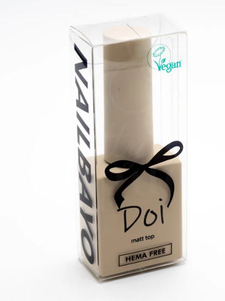 Nailbayo matt top gel nail art et vernis semi permanent coréen