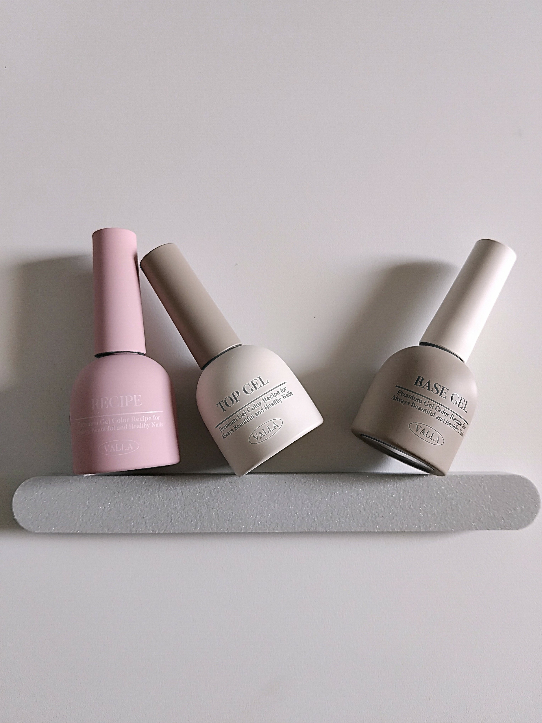 Kit de découverte Valla vernis et base semi permanent coréen