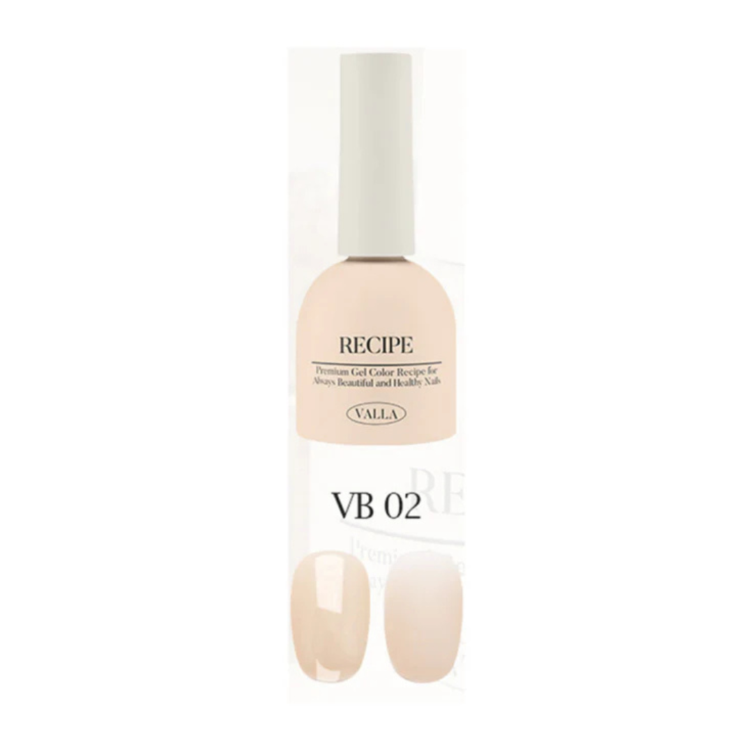 Base nude Valla gel semi permanent et vernis coréen