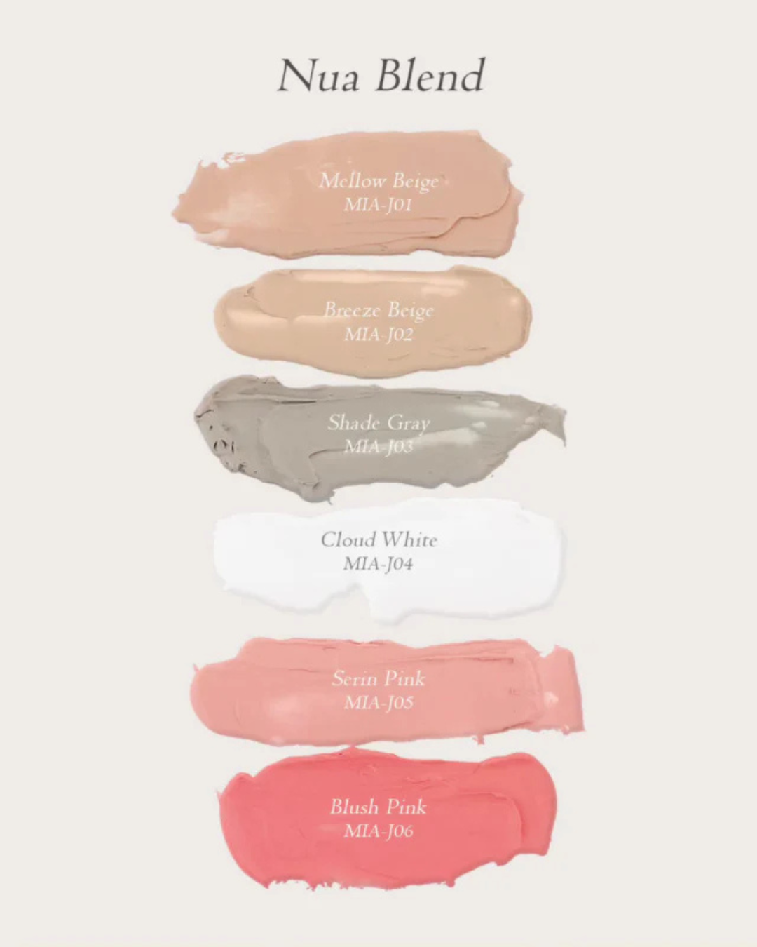 Moii Moii Gel baby boomer dégradés ombré nail art coréen
