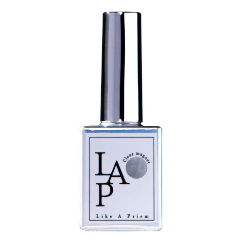 cat eye transparent clear gel nail art coréen