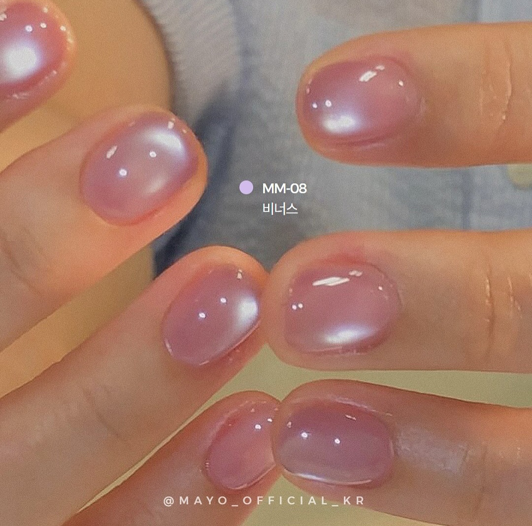 Mayo de Venus vernis semi permanent nail art coréen 8