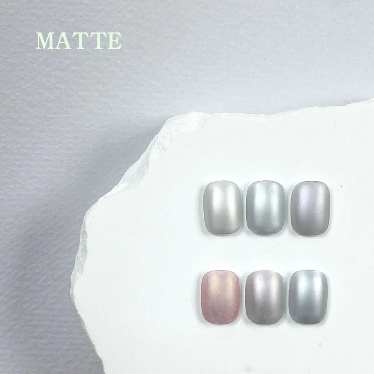 Clodi matte top nail art coréen
