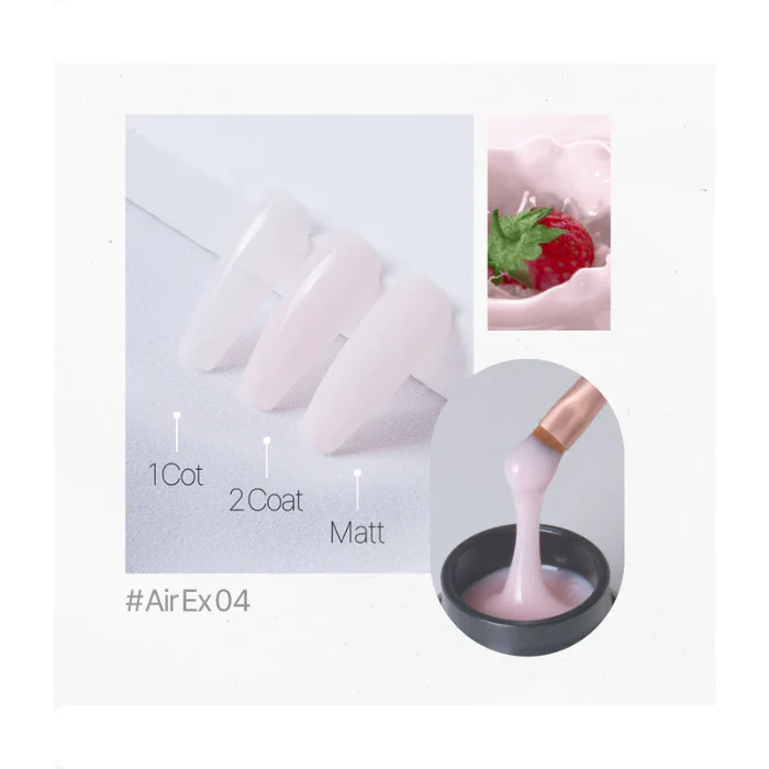 airex4_ builder gel coréen rose poudré