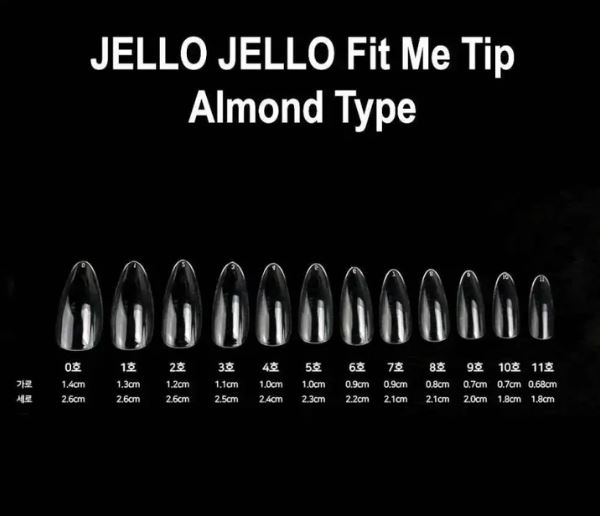 Jello Jello fit tips coréens ongles verniset gels coréens