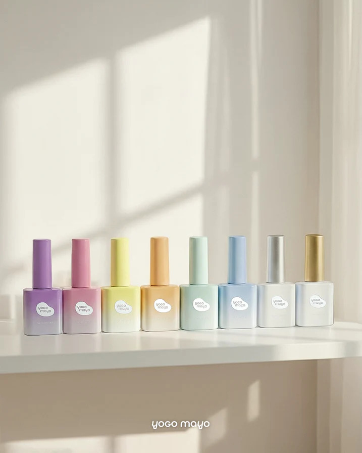yogomayo-cotton-candy-collection-8pcs-vsp et gels printemps coréen