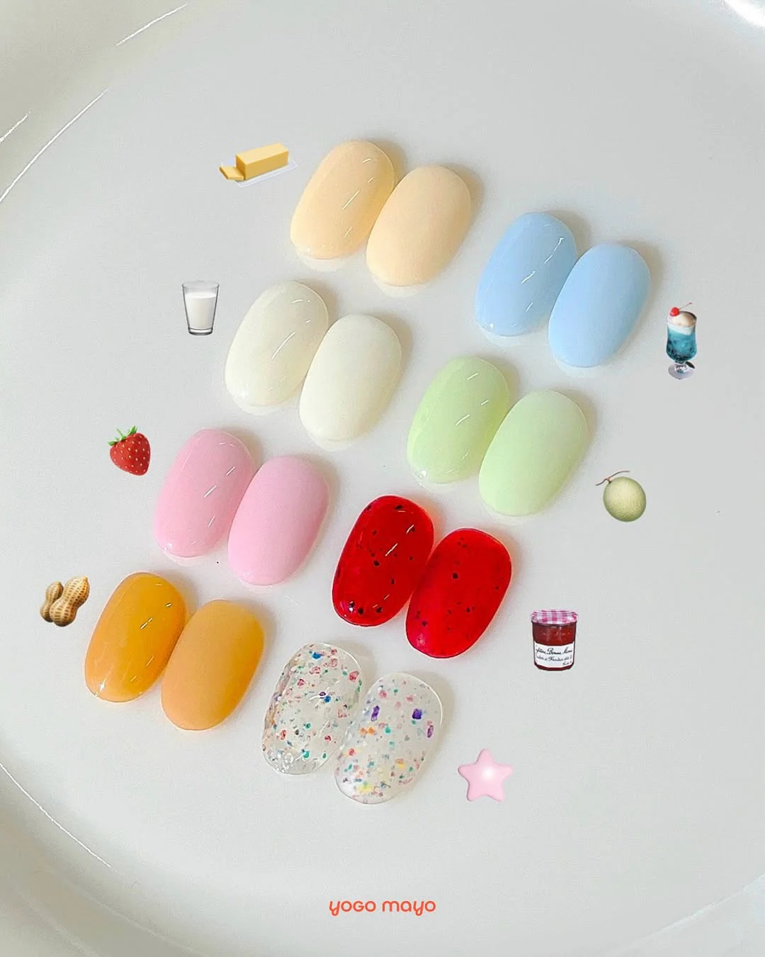 Yogo mayo butter collection vsp et gels coréens