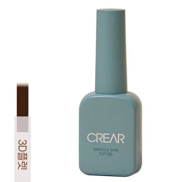 crear-miracle-shine-top coat ultra brillant nail art coréen