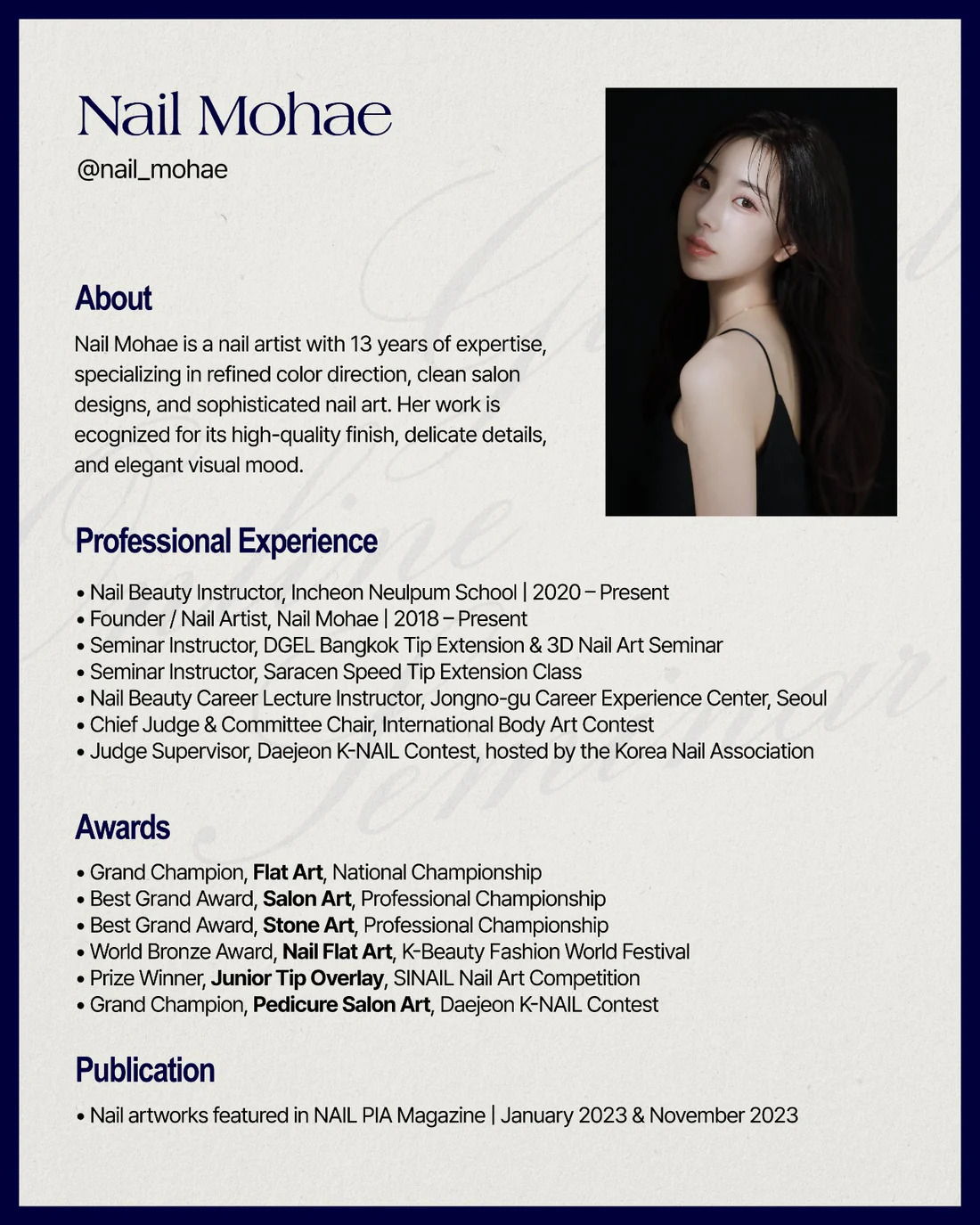 Masterclass dgel online global nail art coréen formation