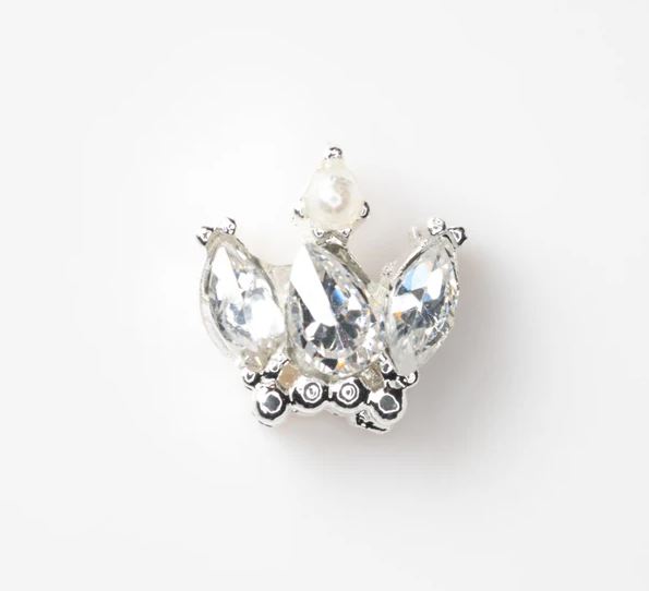Charms couronne nail art décoration