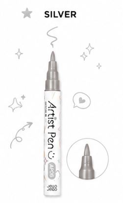 Silver artist pen
