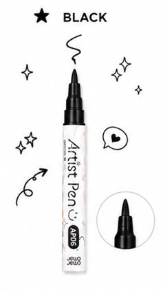 Black artist pen
