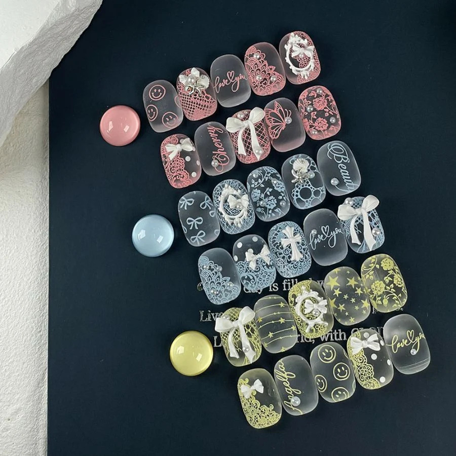 Stamping Clodi pastel nail art